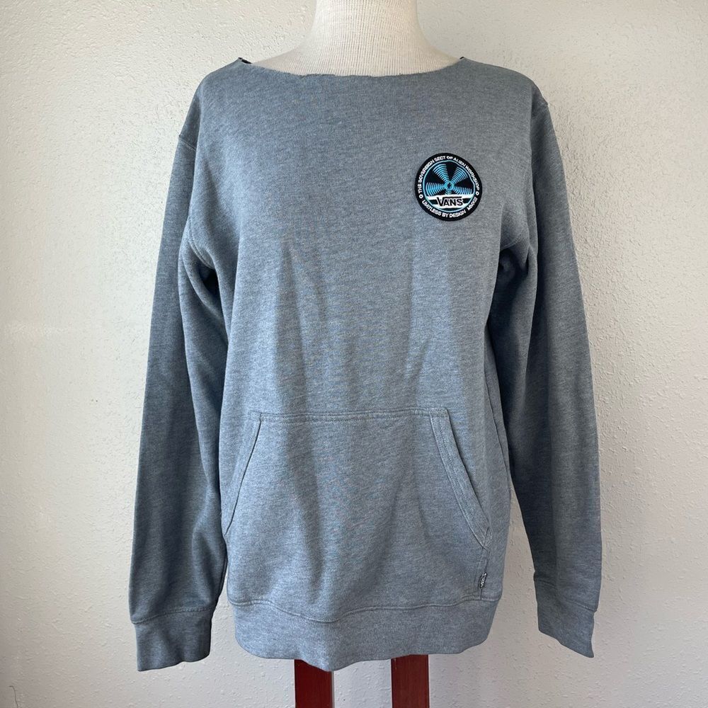Vans Cut Off Sweatshirt Size S